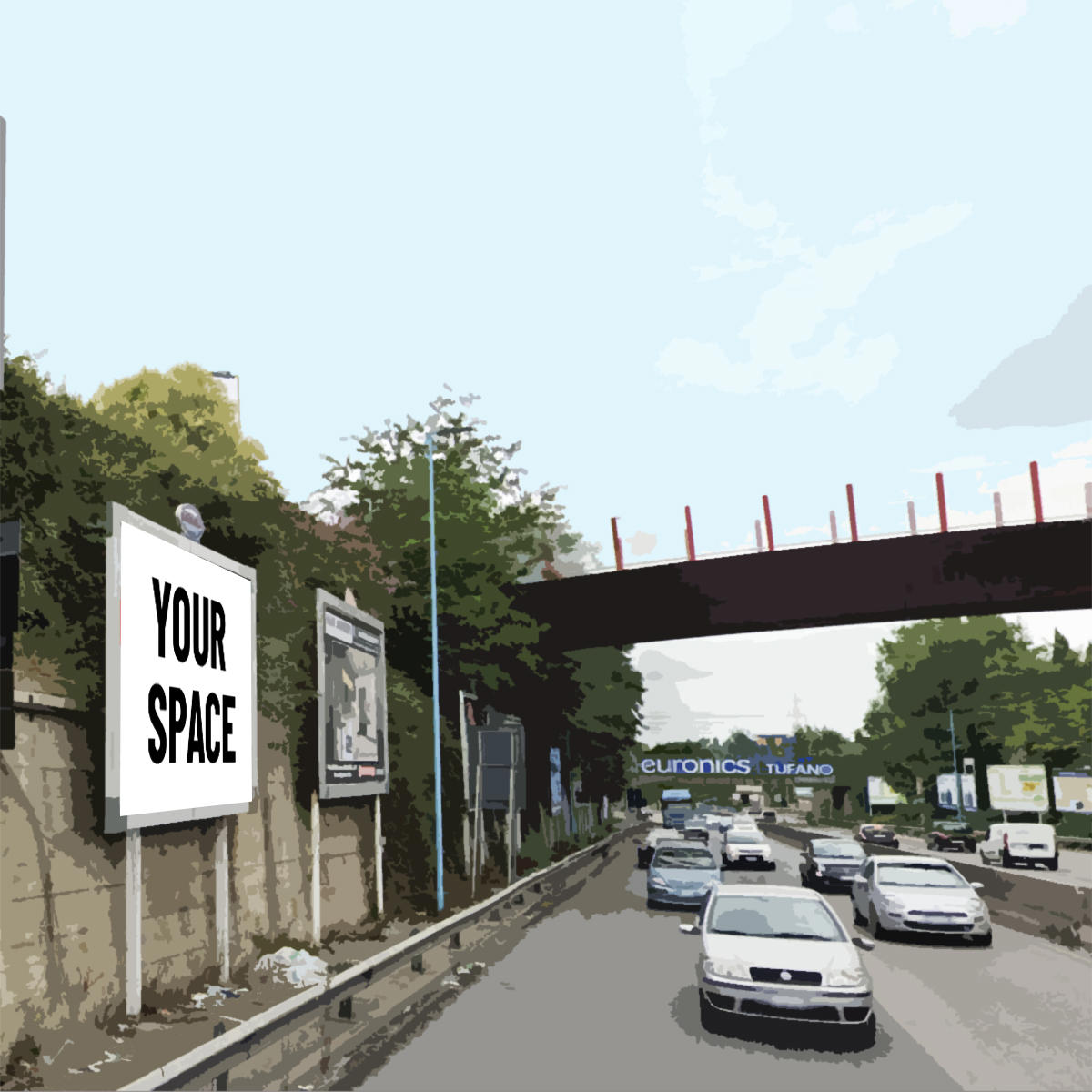 SPAZIO PUBBLICITARIO 400 x 300 Circumvallazione Esterna di Napoli (CASORIA) Dal 02/11/2026 al 15/11/2026 14 giorni